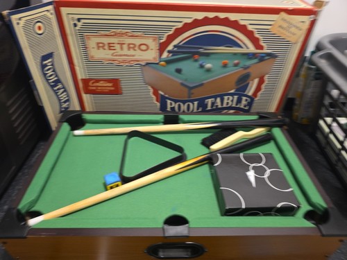 Retro games wooden pool - retro,