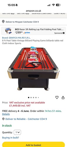 Pool table model vintage - 8,
