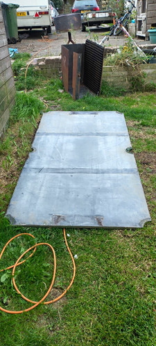 6by4 slate bed - slate,