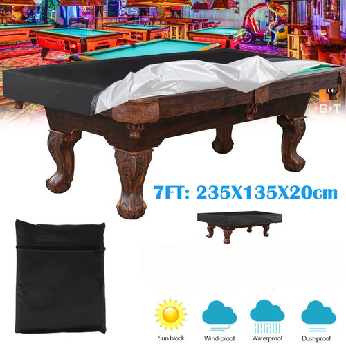 7ft billiard pool table - pool, covers