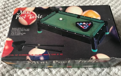 Mini pool table championship - mini,