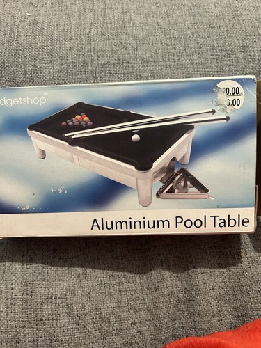 Aluminium desk pool table - desk,