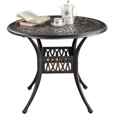 Patio Bistro Dining Table Cast