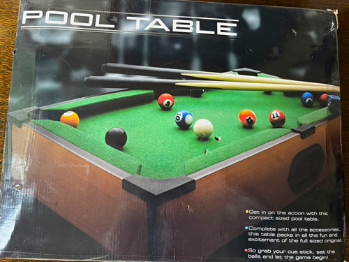Mini novelty table top - table, pool