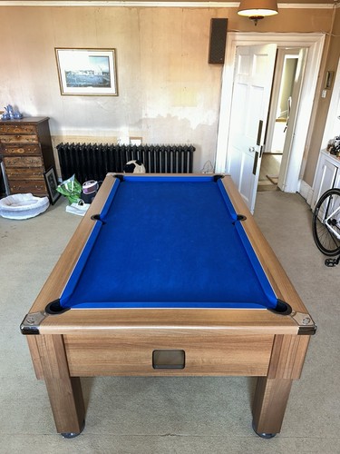 Dpt 7ft pool table blue - table, cloth