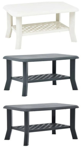 Outdoor coffee table with - coffee,