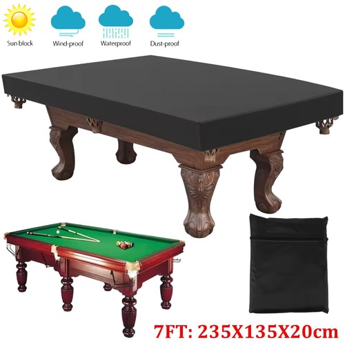 7ft billiard pool - billiard, table