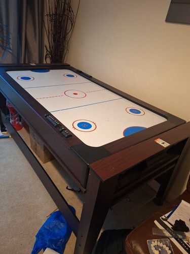 Revolving air hockey and pool - and,