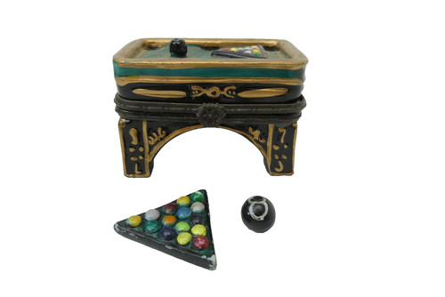Vintage billiards pool table - pool,