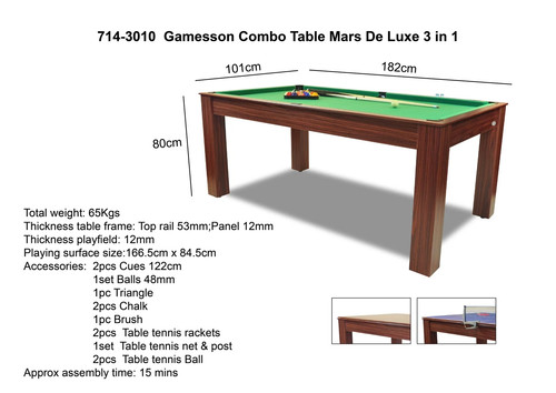 Gamesson mars luxe - gamesson,