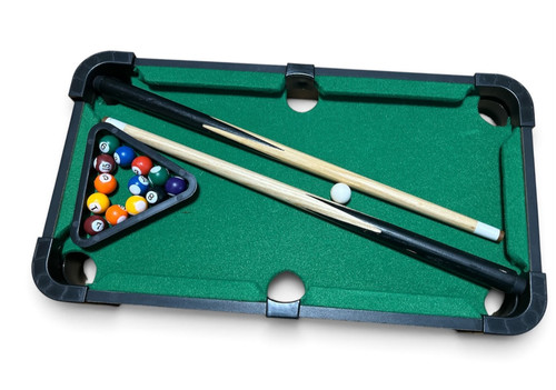 Tabletop pool billiard game - pool,