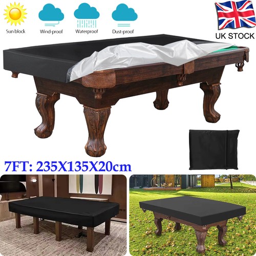 7ft billiard pool table - table, covers