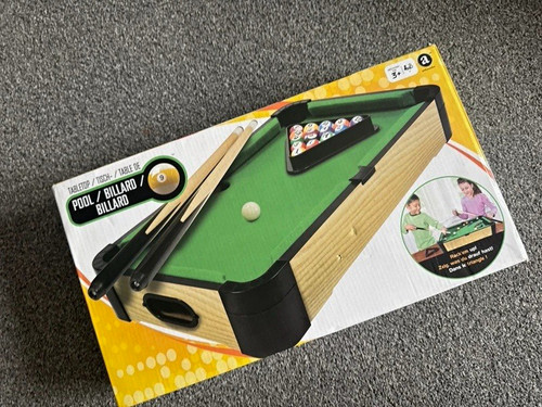 Table top pool - table,