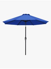 Patio Umbrella 7.5ft Blue for