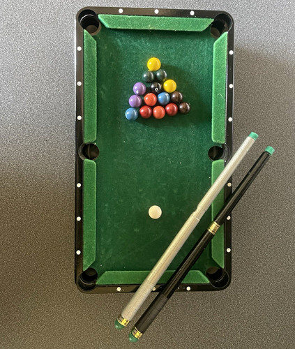 Mini table top pool - mini, set