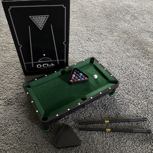 Mini pool table - pool, boxed