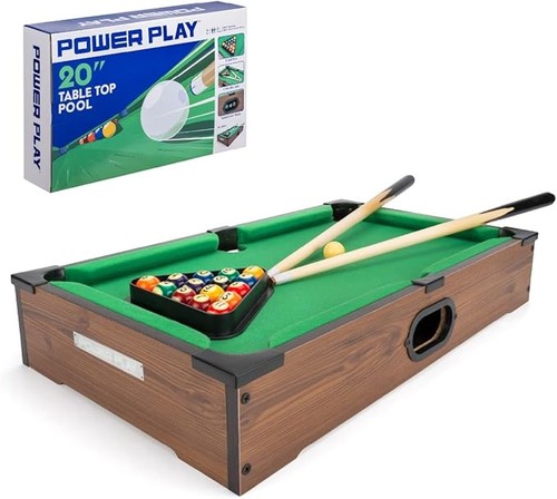 Power play pool table - table, game