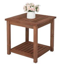 Side Table Solid Wood Indoor