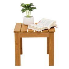 Side Table Solid Wood Indoor