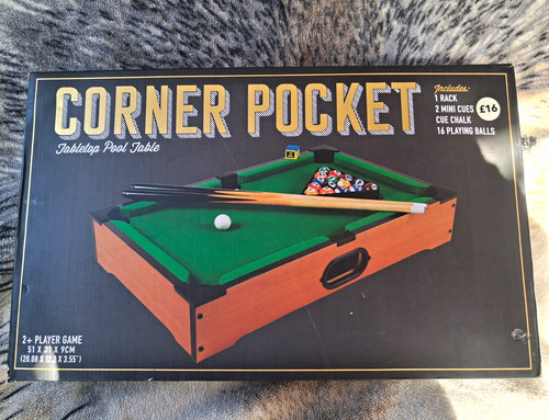 Corner pocket tabletop mini - corner,