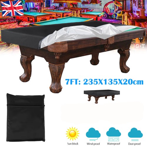 7ft billiard pool - pool, covers