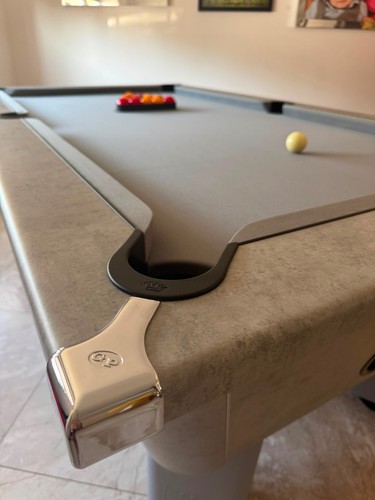 Chrome and grey - chrome, granite