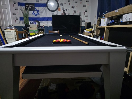 Slate bed pool table - 7ft, x