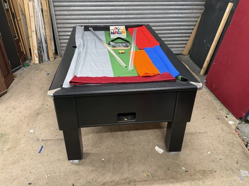 7ft 4ft black coin operated - 7ft,